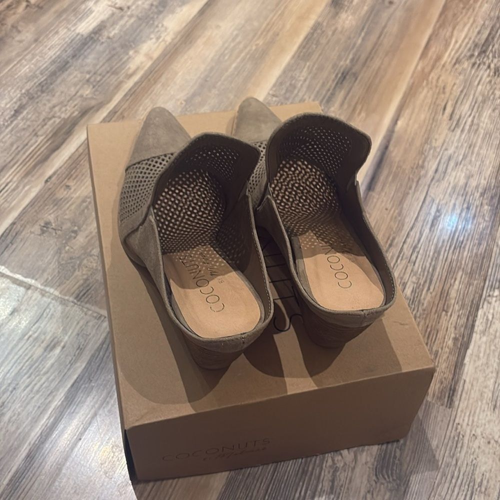 Coconuts By Matisse Call It Taupe Slip On Heeled … - image 4